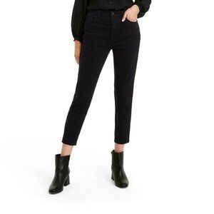 Women's High-Rise Ankle Length Skinny Jeans - Nili Lotan Black 8